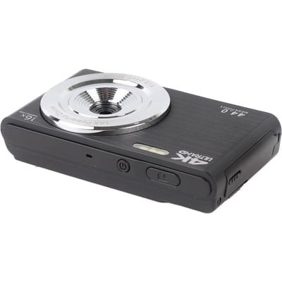16x Digitale Zoom Camera 2.8in Scherm 4K 44MP Schokbestendige Plastic Behuizing HD Camera voor Fotografie zwart