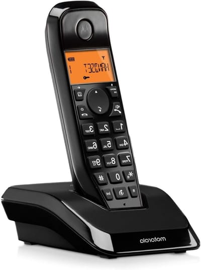 Digitale Draadloze Telefoon - DECT Telefoon - Thuis Bellen - Oproepblokkering - 50 Contacten - Zwart