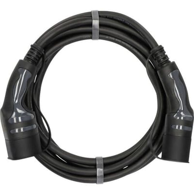 Brennenstuhl EV type 2 laadkabel 22kW (e-mobility type 2 laadkabel 5m, IP55, 3-fase, mode 3 laadkabel met tas voor elektrische & hybride voertuigen)