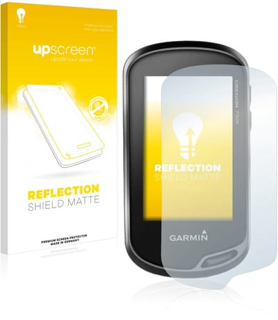 upscreen - Screenprotector voor Garmin Oregon 700 / 750t - Folie Beschermfolie anti glare matte