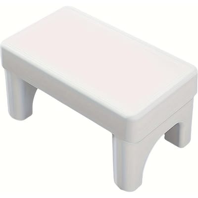 Tabouret pliant en plastique, tabouret de pied portable et durable pour toilettes, plastique durable