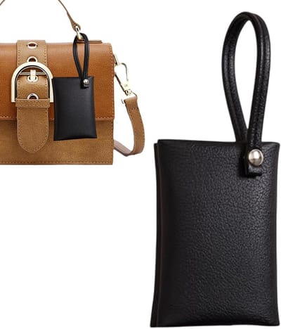 Zakdoekjes Pouch - Reis Etui - Onderweg Gebruik - Waterdicht PU Materiaal - Compact Formaat - Zwart
