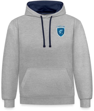 Harry Potter Ravenclaw Logo small Contrast Hoodie