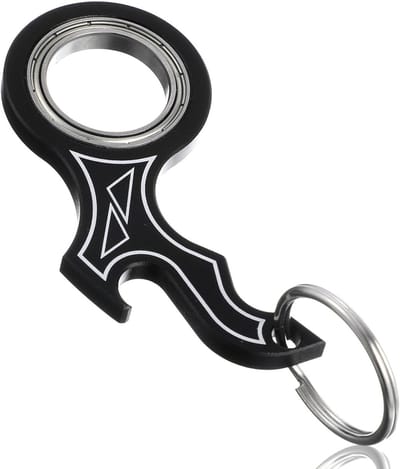 Draagbare Fidget Keyring Spinner voor Vingertraining en Stressverlichting - Sleutelhanger Speelgoed voor Kinderen en Volwassenen, Verminder Angst en Verbeter Focus
