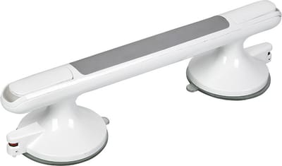 Handgreep - handgreep voor badkamer - Douchehandgreep - Veiligheidsgreep - 33cm - met sterke zuignappen - Antislip - Draagbare - mobiele handgreep - voor bad en douche