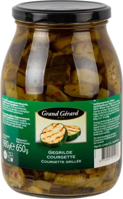 Grand Gérard Gegrilde courgette - Pot 1 kilo