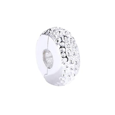 Crated spacer bedel | bedels voor armband | spacer bead | Zilverana | geschikt voor alle bekende merken | 925 zilver | moederdag