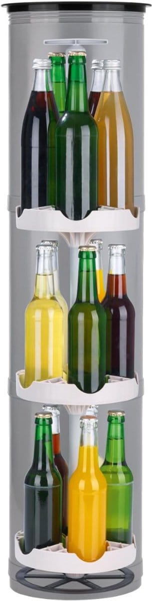 VLSelect® Bierkoelkast - Minikoelkast - Drankkoelkast - Ondergronds
