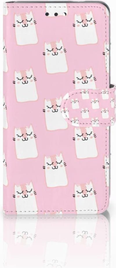 Nokia 3.1 (2018) Telefoonhoesje met Pasjes Sleeping Cats