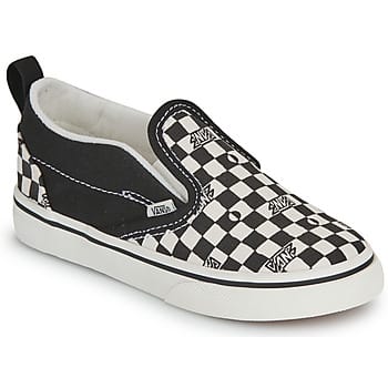 Instappers Vans Slip-On V GEO CHECK BLACK/WHITE