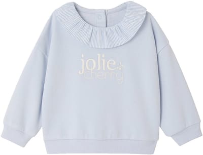 Vertbaudet Meisjes sweater met kraag