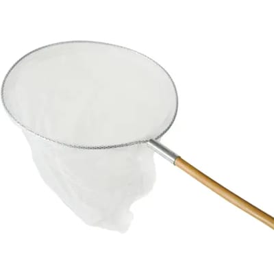 Ubbink Schepnet Grofmazig + Bamboesteel 150cm
