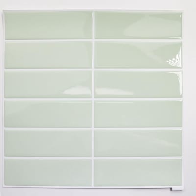 Dailygoods- Tegelstickers 10 Vellen 30x30 cm - Zelfklevende Waterdichte Spatwand - 3D Vinyl - Muurstickers Keuken - Badkamer Tegelstickers - Eenvoudig Aanbrengen en Verwijderen