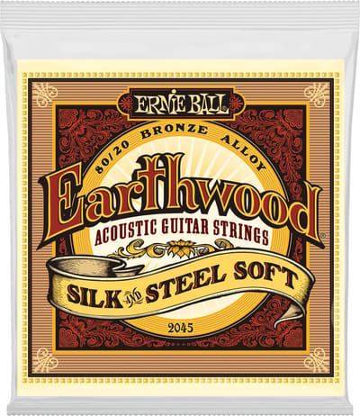 Ernie Ball 2045 Earthwood Silk&Steel Akoestische Snaren (11-52) Soft