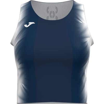 Joma Elite Xi Mouwloos T-shirt Blauw XS Vrouw