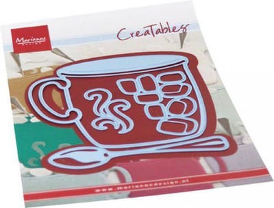 Marianne Design Creatables Snij en Embosstencil - Warme drank