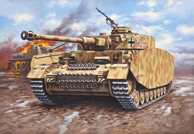 Revell Modelbouwpakket Militaire voertuigen - 03184 PzKpfw. IV Ausf.H Tank Plastic - 1:72 - Modelbouw