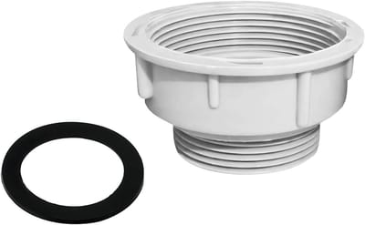1 Stuk Keukenafvoer Pijp Fitting 60mm Vrouwelijke Draad 47mm Mannelijke Draad Reducer voor Geurafvoer en Sifon Installatie