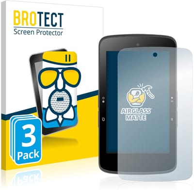 BROTECT - Screenprotector voor Bryton Rider S800 - Folie Beschermfolie Beschermglas matte 3 Stuks