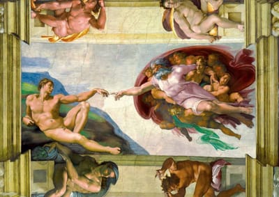 Bluebird Puzzle legpuzzel Michelangelo The Creation of Adam 1000 stukjes.