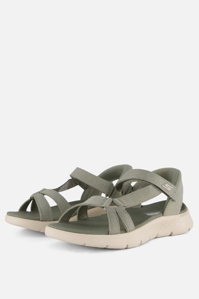Skechers GO WALK FLEX SANDAL - ILLUMIN Dames Sandalen - Sage