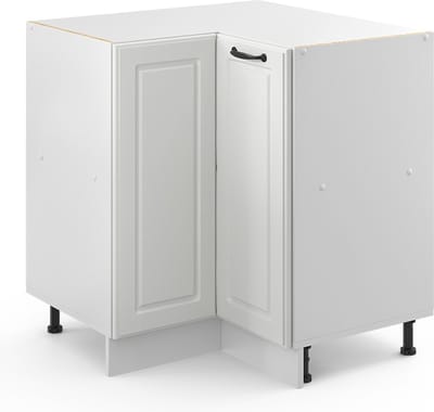 Vicco R-Line Hoekkast – 75.6 cm zonder werkblad Wit Landhuis
