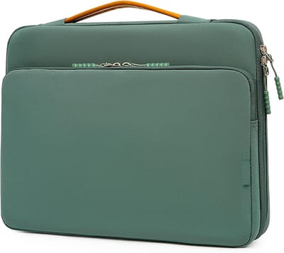 Famanu - Waterdichte laptophoes 15-16 inch met handgreep en binnenvoering, duurzame beschermhoes geschikt voor laptop