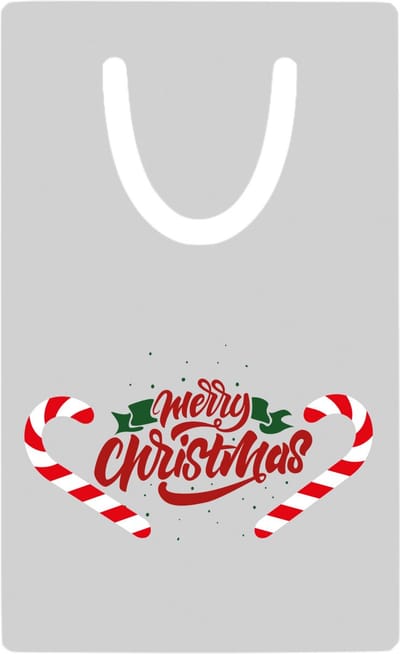 Hacebo® - Kerst merry christmas metalen boekenlegger- Kerstmis - Kerst beker - winter - kerst - christmas - kerst cadeau Bladwijzer boekenleggers - 7.6 cm x 5cm