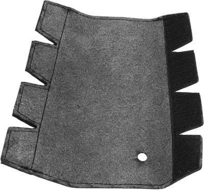 Leren Handbeschermer voor Franse Hoorn, Antislip Handvat Bescherming, Instrument Accessoire en Pad Cover, Duurzaam en Zwart