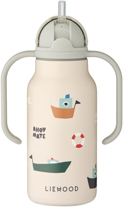 Liewood Kimmie waterfles 250 ml - Sailing / Sandy