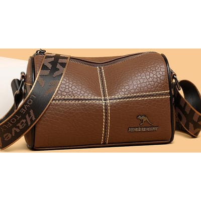 Nieuwe Dames Commuter Kussen Tas Brede Riem Schoudertas Crossbody Tas Mode Trendy en Veelzijdige Dames Tas
