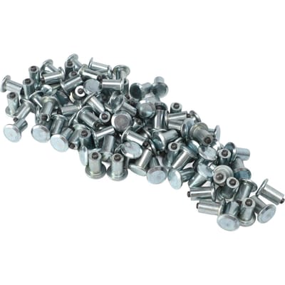 100 STUKS Vrachtwagenband Spikes Universeel Koolstofstaal Aluminiumcarbide Vrachtwagenbanden Spikes voor Offroad gray