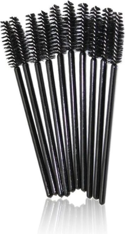 *** 50 stuks Mascara en Wimper Borsteltjes - Mascara Borsteltjes - Mascara Borstel - van Heble® ***