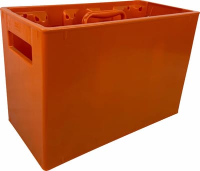 Bidonkrat oranje - Bidonhouder