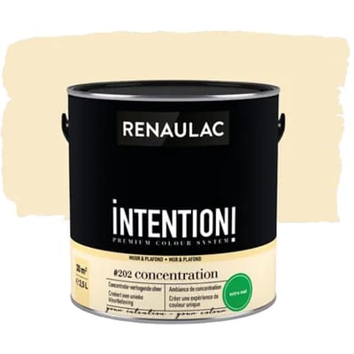 Renaulac Intention Muurverf - Extra Mat - Concentration - 2,5l