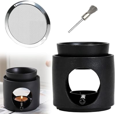 Ceramische Geurolie Brander voor een Rustgevende Sfeer met Aromatische Geuren en Stijlvol Design