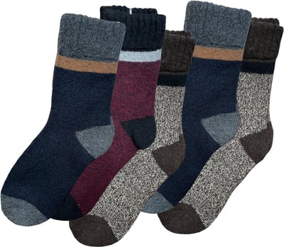 green-goose® Alpaca Damessokken | 4 Paar | 95% Alpaca Wol | Maat 39-41 | Heerlijk Warm en Rekbaar