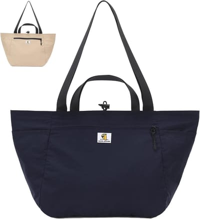 Duffle Bag voor Vrouwen en Mannen, Vouwbare Sporttas voor Gym en Reizen, Lichtgewicht Weekend Bag met Schouderriem en Rugzakfunctie