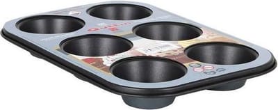 Bakplaat voor Muffins Quttin Ross (6 Porties) (26,5 x 18,5 x 3 cm)