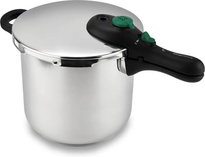 MAGEFESA Dynamic pressure cooker, super fast, easy to use, stainless steel 18/10, suitable for all types of stoves, including induction (7.5 l)