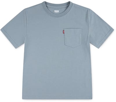 Levi´s ® Kids Sunset Pocket T-shirt Met Korte Mouwen Blauw,Grijs 2 Years Jongens