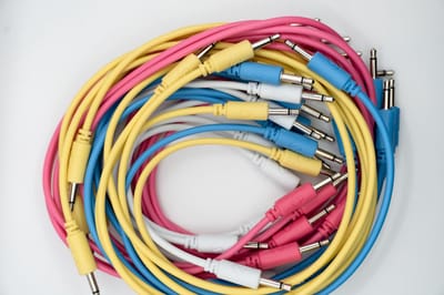 Bowl Modular - Combo-pack van 20 patchkabels voor eurorack - recht - 15, 30, 45 en 60 cm