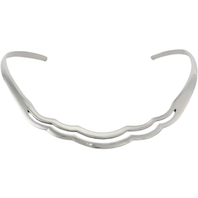 Behave – Ketting - Zilveren Spang – Massief 925 Sterling Zilver – Hand gesmeed