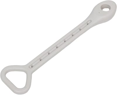 Duwbevestiging Hobbelpaard - Handvat Putter - Veilig Rijden - Lichtgewicht Draagbaar - 56x13cm - Grijs