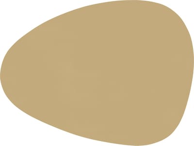 ZICZAC - Placemat TOGO - SET/6 - Dubbelzijdig - Kunstleer - 43x32 cm, zand