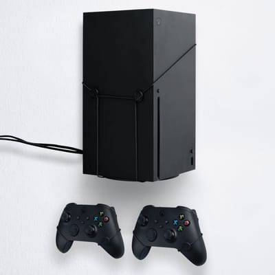 Floating Grip Xbox Series X Wall Mount Standard Bundle - Black - Miscellaneous Accessoires voor spelconsole - Microsoft Xbox Series X