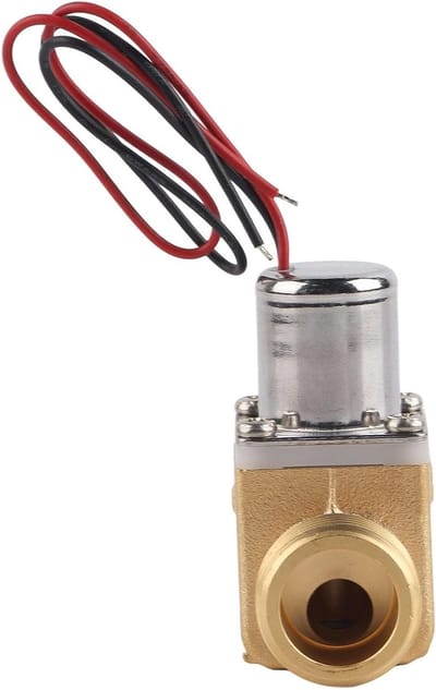 Electromagnetische Waterafsluiter voor 5V, Solenoïde Ventiel van Messing voor Waterbeheersing en Irrigatie