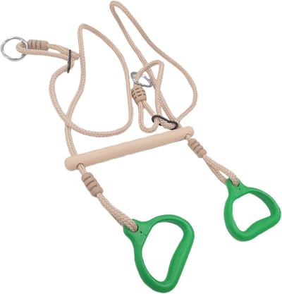 Gymnastiekringen - Trapeze bar - Actief spel - Snelle assemblage - 12x20x12 cm - Willekeurige kleur