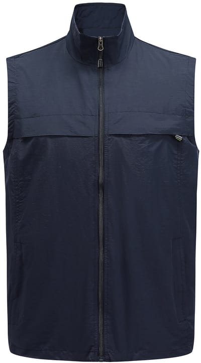 YOUTHUP Heren casual vest - Borstzak met rits - L