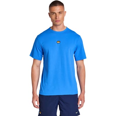 Nike Tuned T-shirts Heren - Blauw - Maat M
